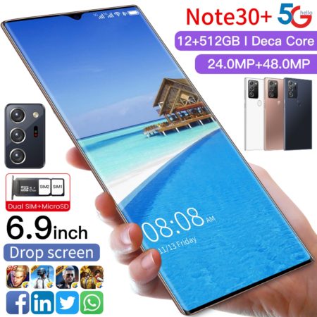 2021 Newest Global Version M11 Pro 7 3 Inch Smartphone 5g 16 512gb 6800mah Cellphone Full Screen Support Face Unlock Mobilephone Smart Phone Accessory Pro Supplier