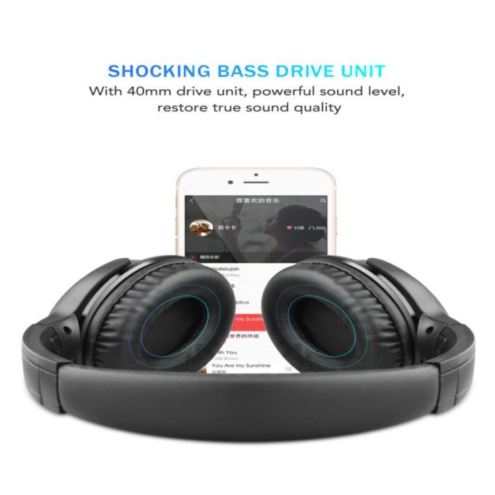 Wireless Noise-Cancelling Headphones with Microphone & 15-Hour Battery - Image 2