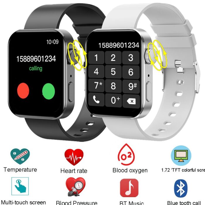 Fitness & Health Tracker with Heart Rate & Temperature Monitoring - NK20