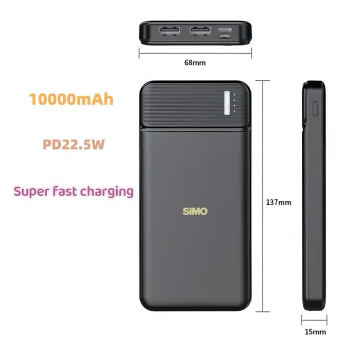 10K-30KmAh Super Fast Charge Power Bank for Phones & Tablets - Image 2