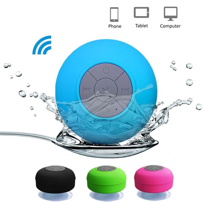 Portable Bluetooth Speaker Wireless Waterproof Shower Speakers for Phone PC Bluetooth Soundbar Hand Free Car Speaker Loudspeaker