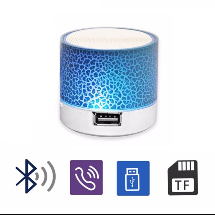 Portable Bluetooth Speaker with LED Lights & Bass Boost - Image 4