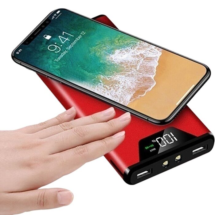 Wireless Portable Charger 30000mAh Fast Charging with 2USB External Battery Digital Display Power Bank for Samsung Iphone Xiaomi - Image 2