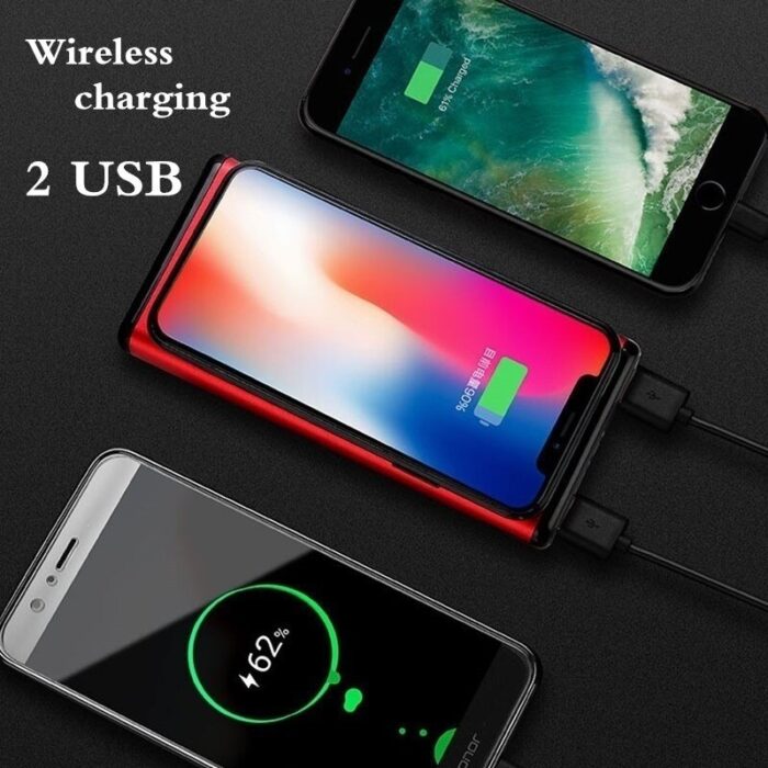 Wireless Portable Charger 30000mAh Fast Charging with 2USB External Battery Digital Display Power Bank for Samsung Iphone Xiaomi - Image 3