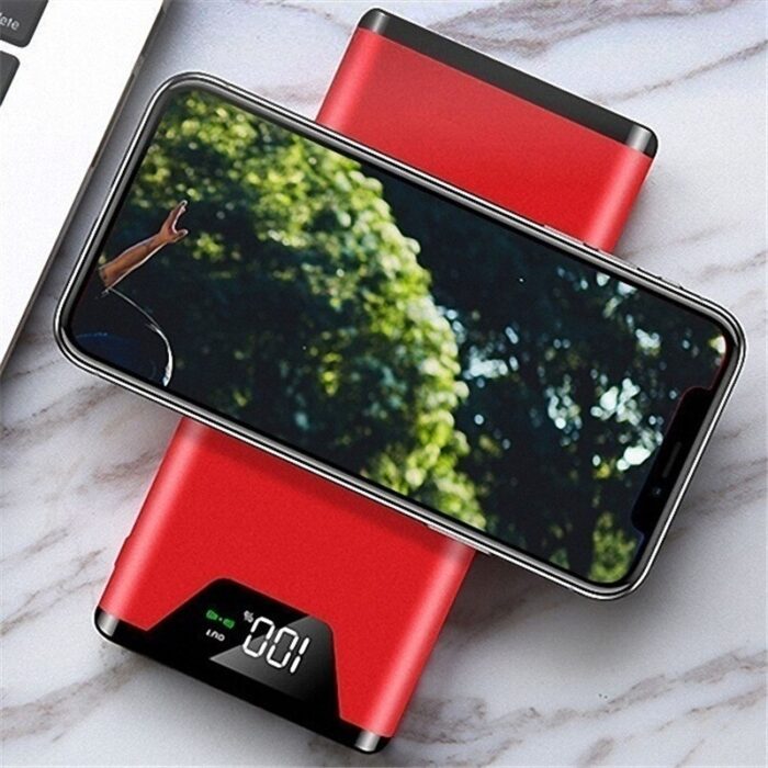 Wireless Portable Charger 30000mAh Fast Charging with 2USB External Battery Digital Display Power Bank for Samsung Iphone Xiaomi - Image 4