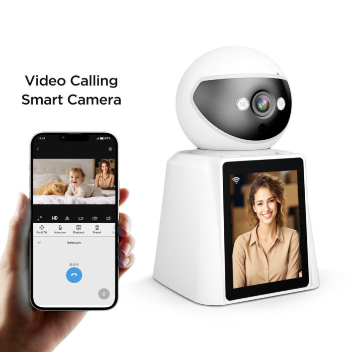 Two-way video call IP camera 1080P HD indoors C053